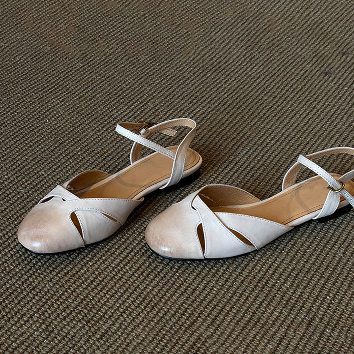 Damen Slingback Ballerinas mit elegantem Riemendesign und komfortabler Passform Drune