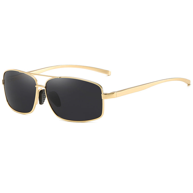 Drune | Vintage Square Aluminium Magnesium Polarisierte Sonnenbrille