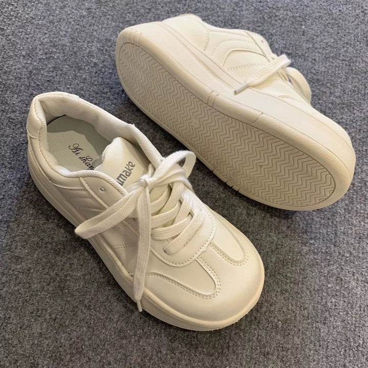 Damen lässige Sneakers mit rutschfester Sohle und gepolstertem Innenfutter Drune