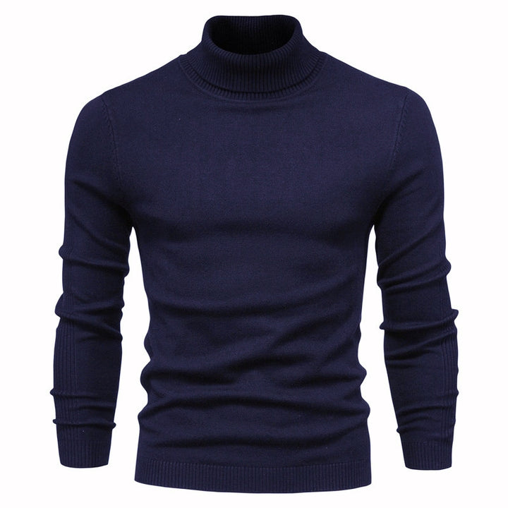 Herren Rollkragenpullover aus hochwertiger Wolle Drune