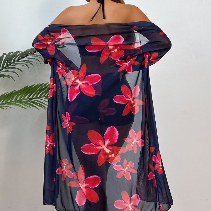 Damen Bademode-Set mit floralem Design Drune
