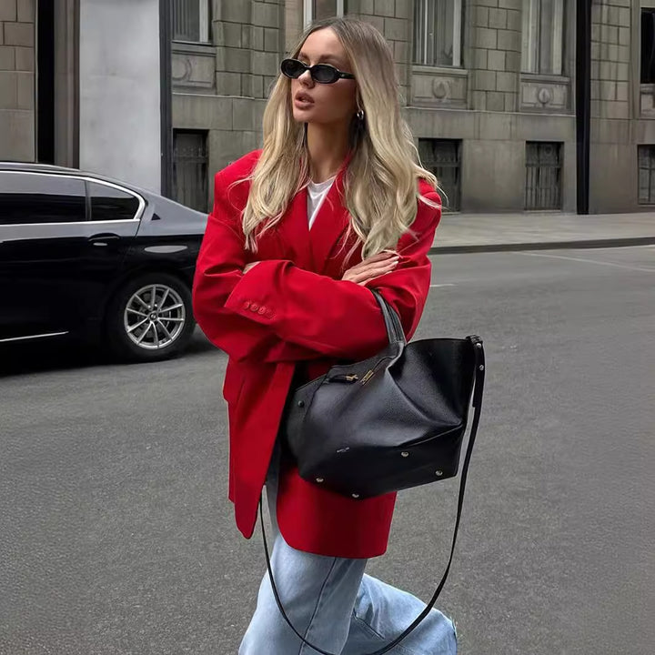 Damen Oversized Blazer im modernen Schnitt Drune