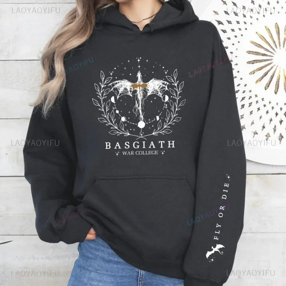 Damen Kapuzenpullover mit beeindruckendem Fantasie-Design Drune