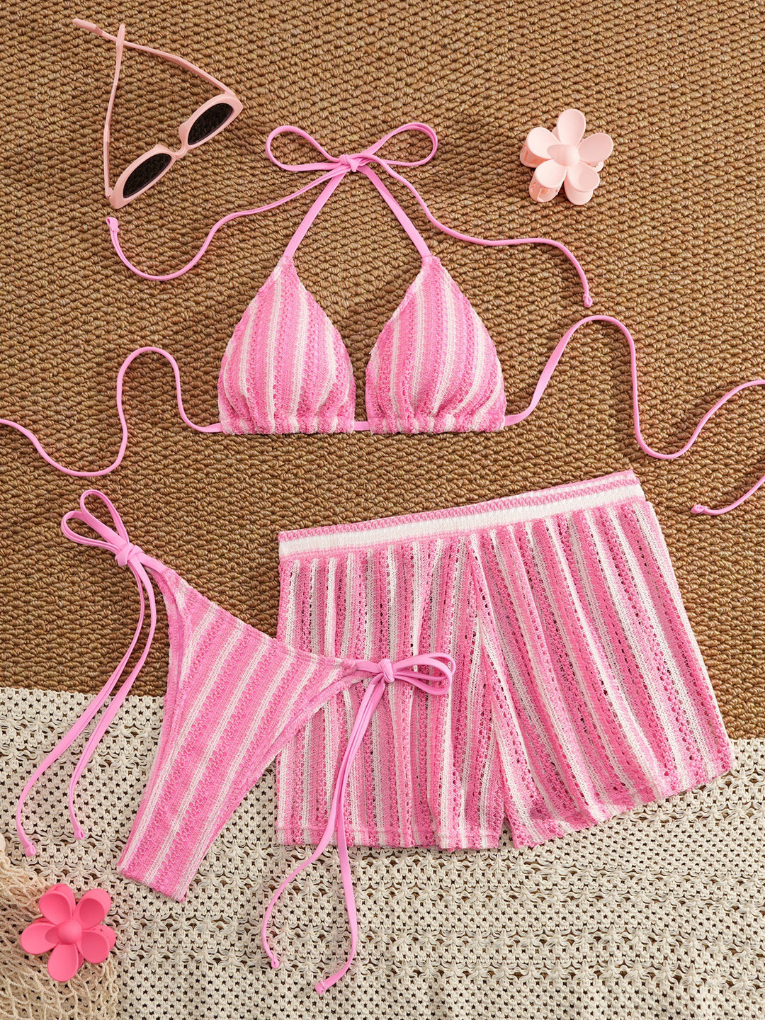 Damen Zweiteiliges Strandoutfit Drune