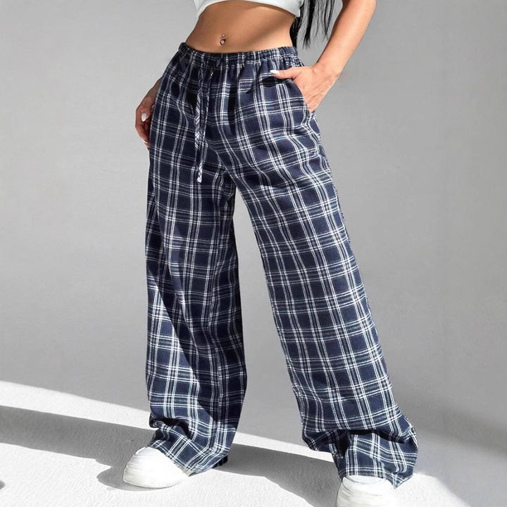 Damen Weite Karottenhose Drune