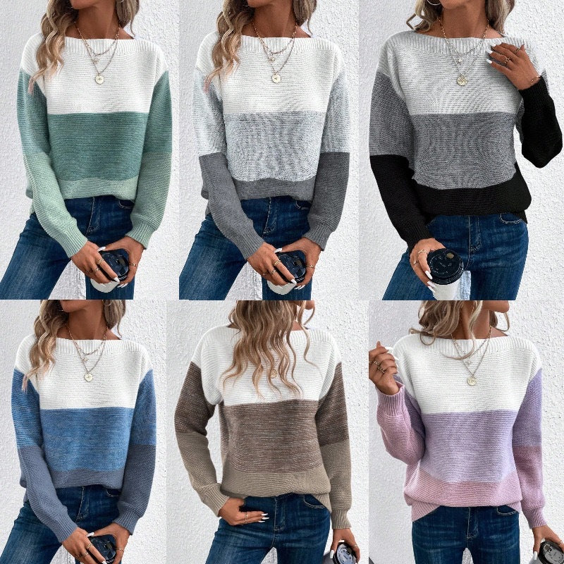 Damen Trendiger Oversize-Pullover Drune