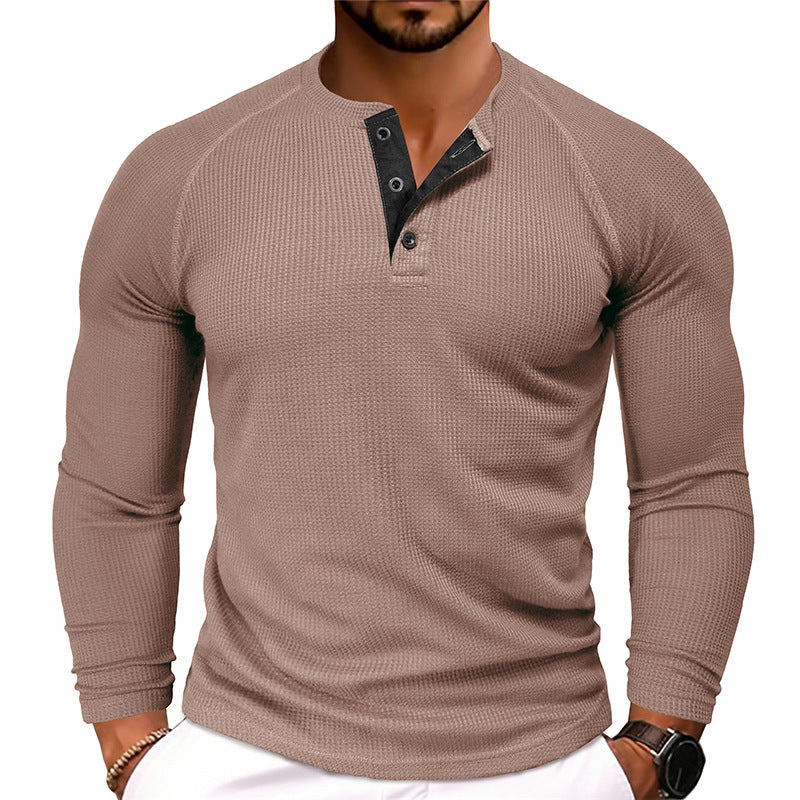 Herren Langarmhemd Drune