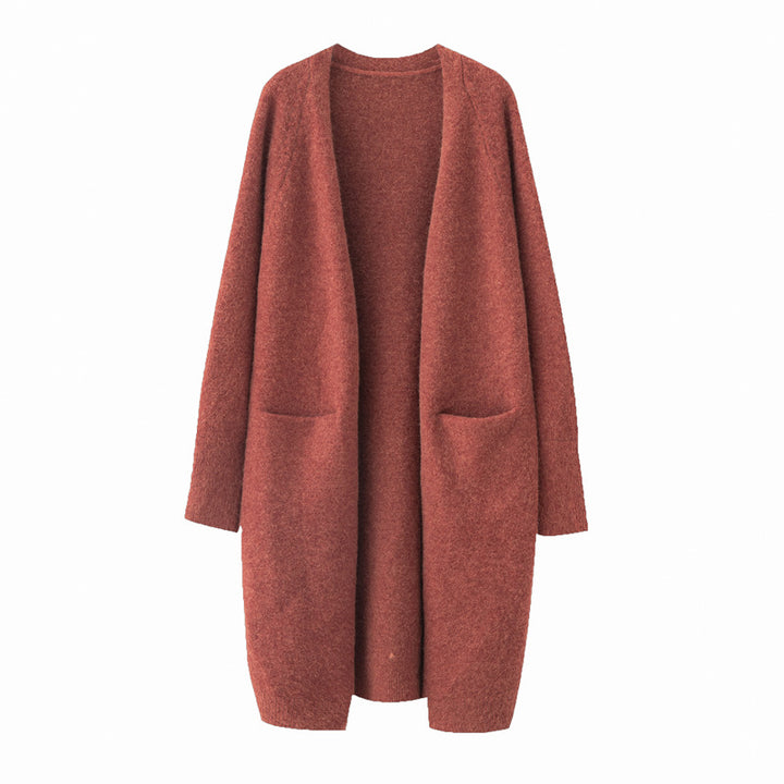 Damen lässiger Longcardigan Drune