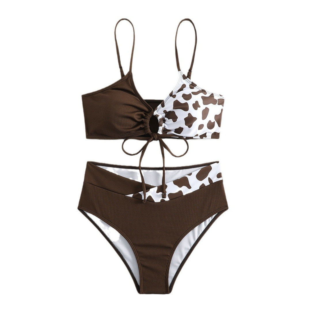 Damen Triangel-Bikini mit verstellbaren Bindebändern und innovativem Design Drune