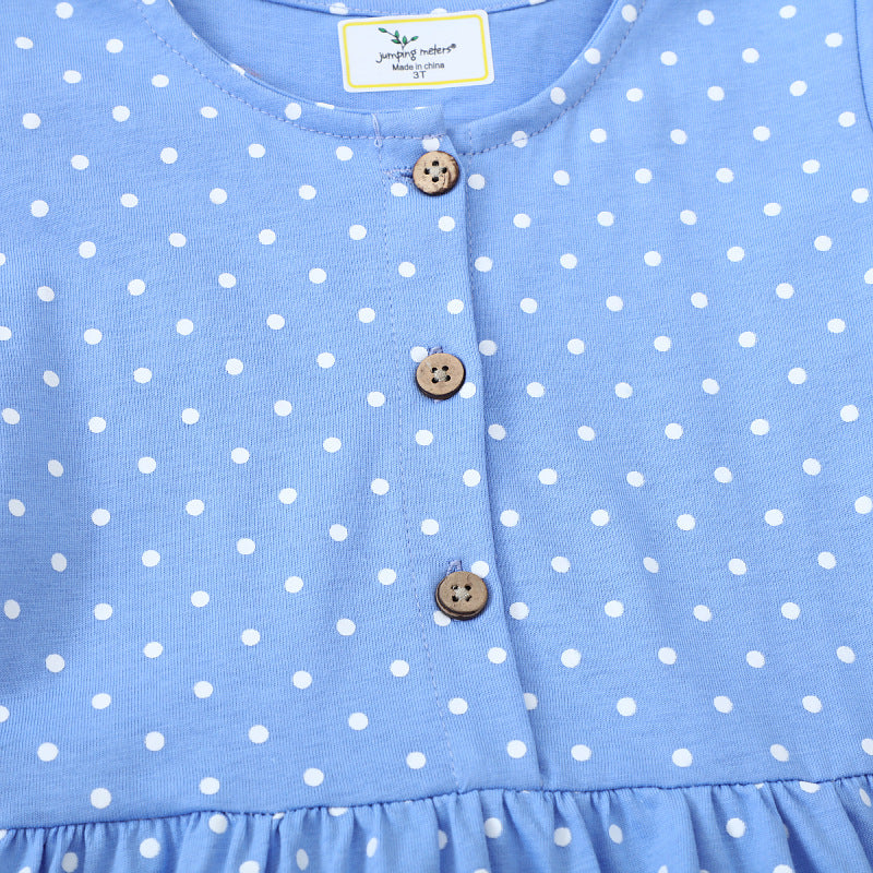 Mädchen Sommerkleid mit verspieltem Schwanenmotiv Drune