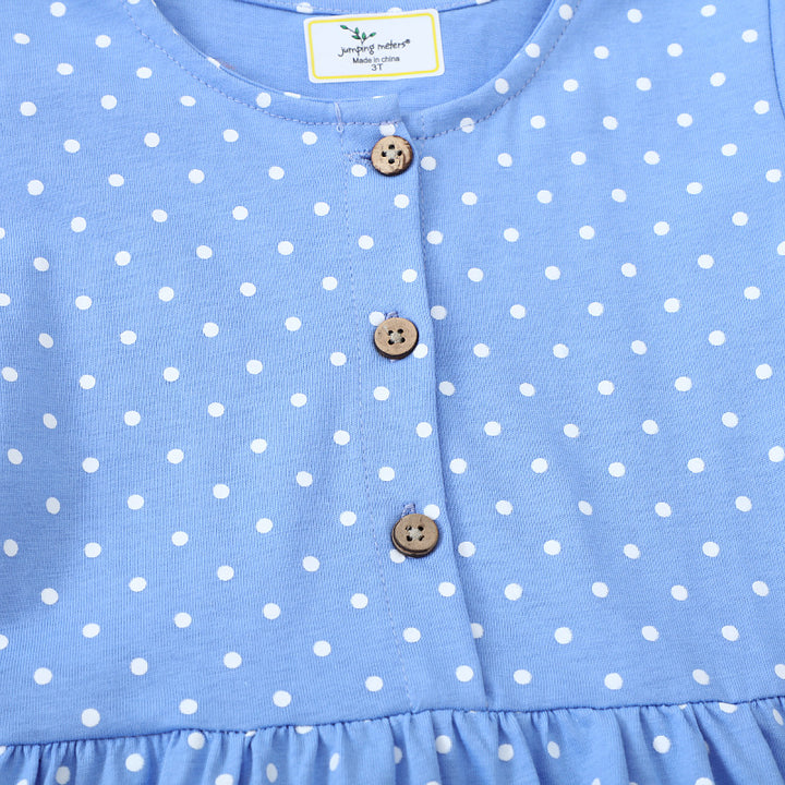 Mädchen Sommerkleid mit verspieltem Schwanenmotiv Drune