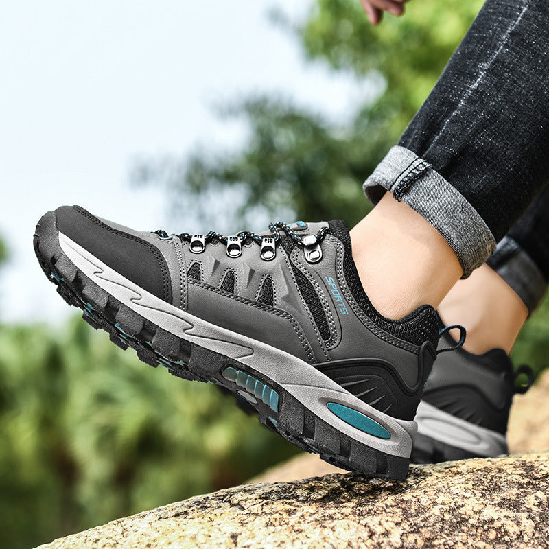 Damen Trekking Sportschuhe mit rutschfester Sohle und atmungsaktivem Obermaterial Drune
