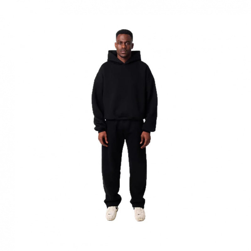 Damen Cozy Sweatshirt- und Hose-Set mit hohem Kragen und lässigem Schnitt Drune