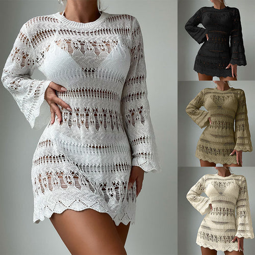 Damen modisches Häkelkleid Drune
