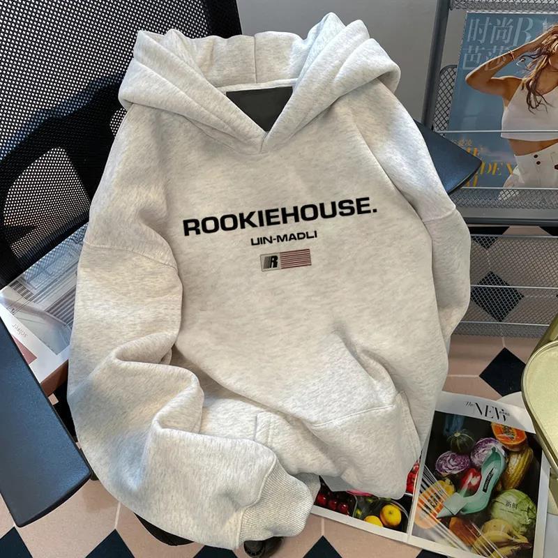 Damen gemütlicher Oversized Kapuzenpullover Drune
