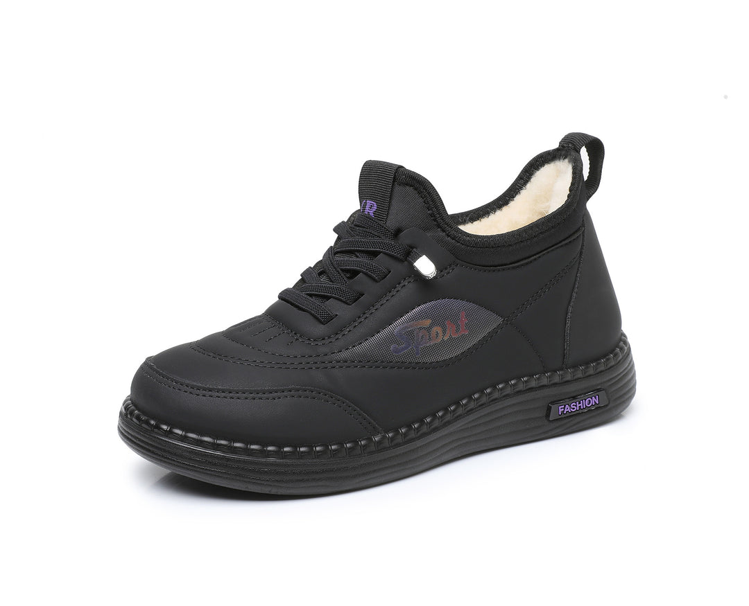 Damen Sportliche und isolierte Sneakers mit kuscheligem Innenfutter Drune