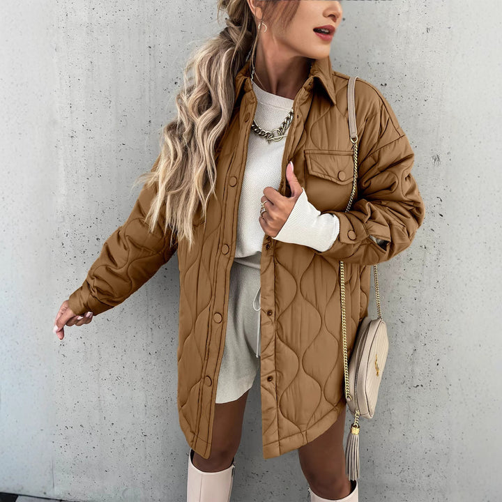 Damen Steppjacke im lässigen Oversized-Stil Drune