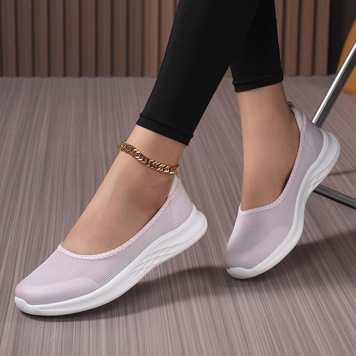 Damen Leichte Slip-On Freizeitschuhe Drune
