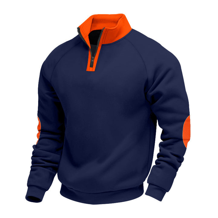 Herren Sportpullover mit hochwertigem Stehkragen Drune