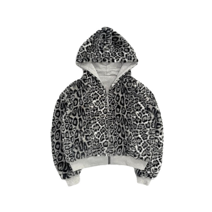 Damen Kapuzenpullover mit weichem Innenfutter und hochwertigem Reißverschluss Drune