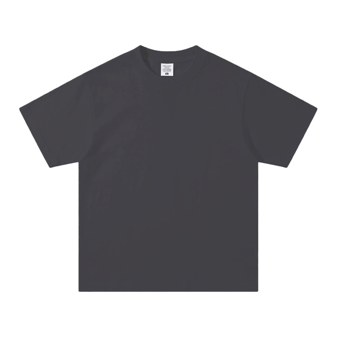 Damen Oversized T-Shirt aus hochwertiger Baumwolle mit praktischem Rundhalsausschnitt Drune