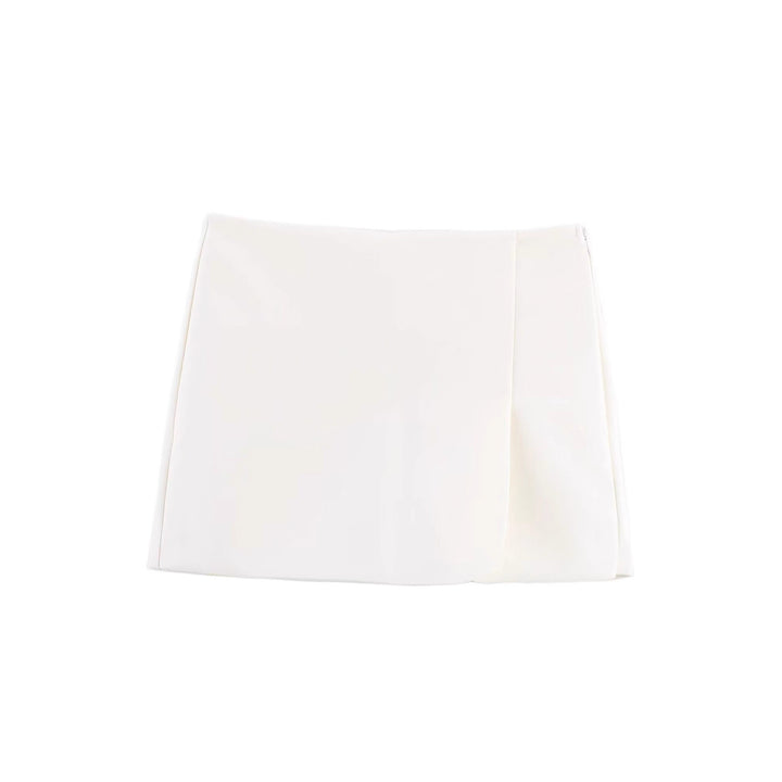 Damen Minirock mit exklusivem Schnitt und eleganter Drapierung Drune