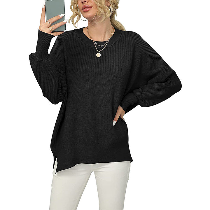 Damen Oversized Strickpullover Drune