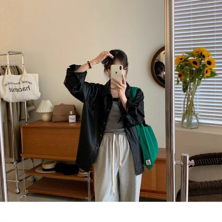 Damen Oberbekleidungsjacke im modischen Oversized-Stil mit praktischen Taschen Drune
