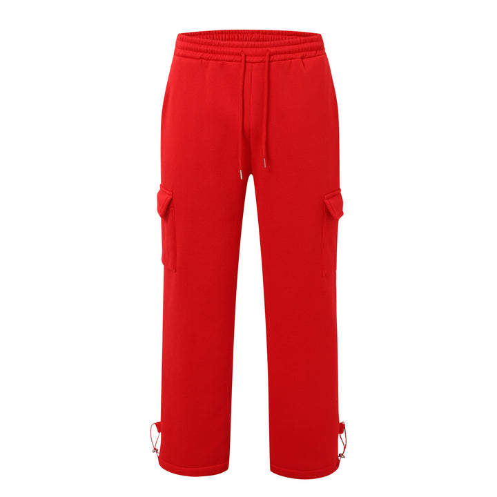 Herren nan Cargo-Jogginghose mit elastischem Bund, Kordelzug und verstellbarem Saum Drune