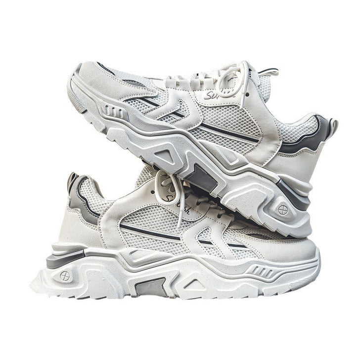 Damen Sportliche Chunky Sneakers mit atmungsaktiver Mesh-Oberfläche und stabiler Sohle Drune