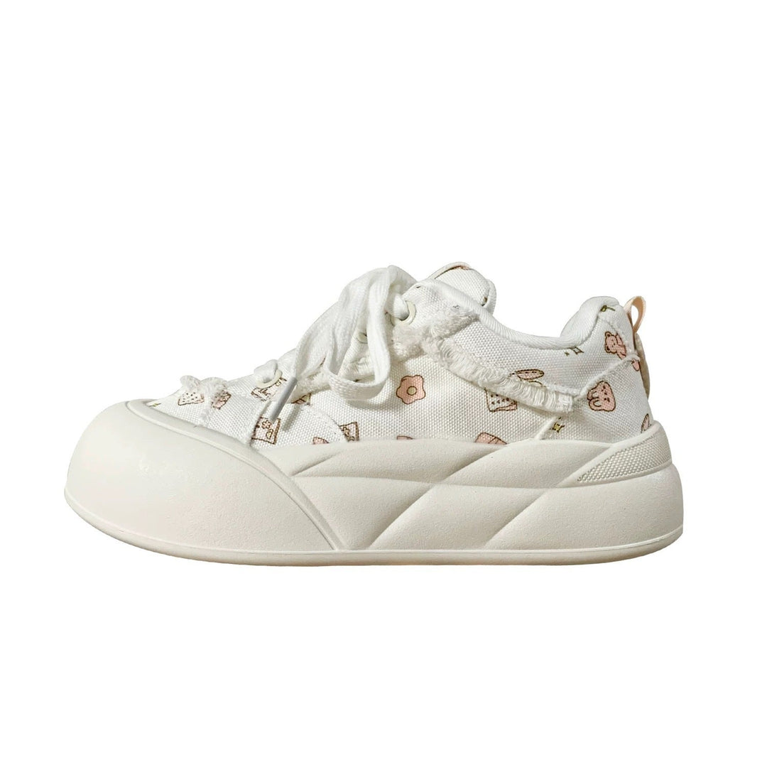 Damen Sneakers mit verspieltem Design und bequemer Dämpfung Drune