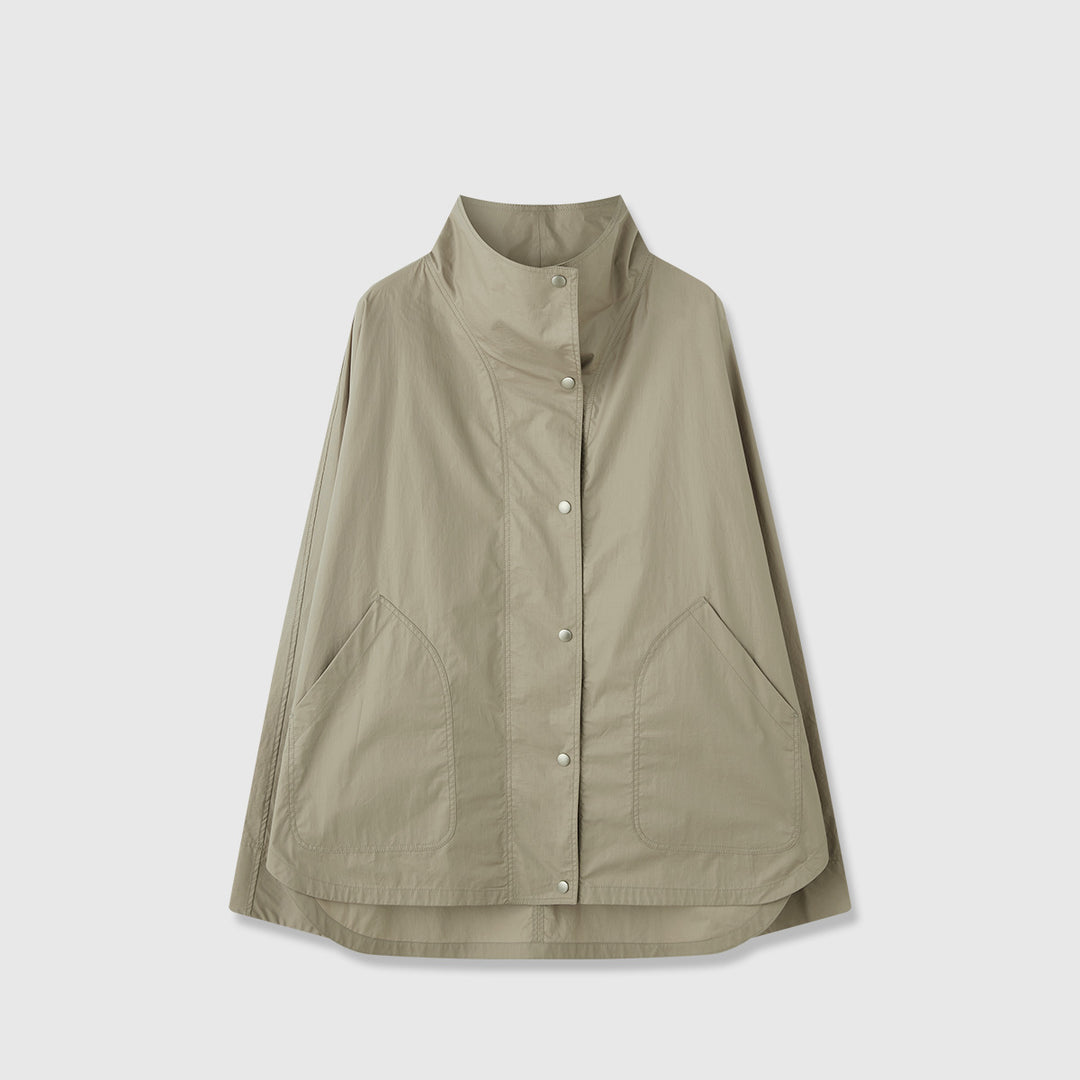 Damen funktionale Kapuzenjacke Drune