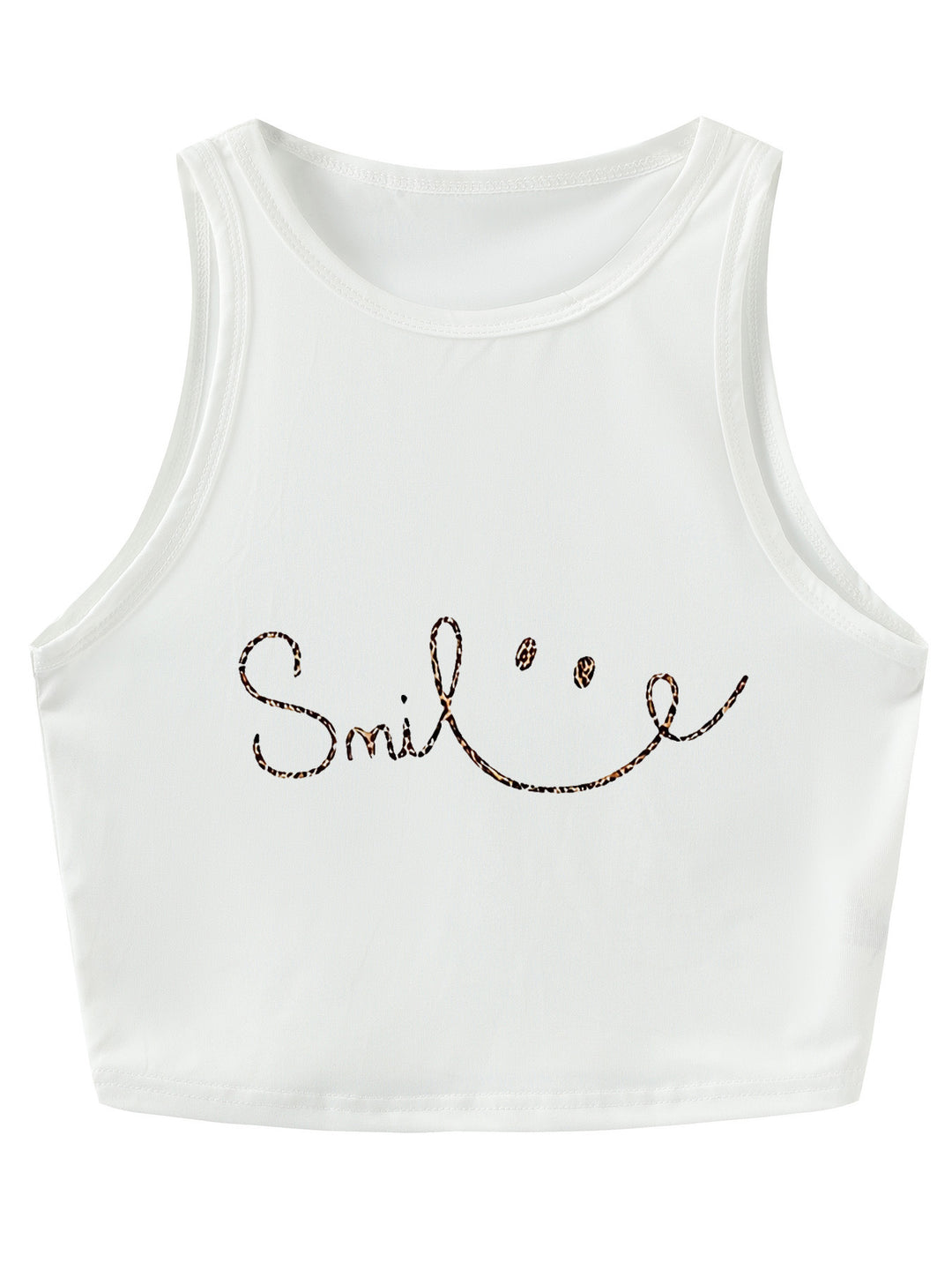 Damen Crop-Top mit kreativem Spruch und lässigem Schnitt Drune