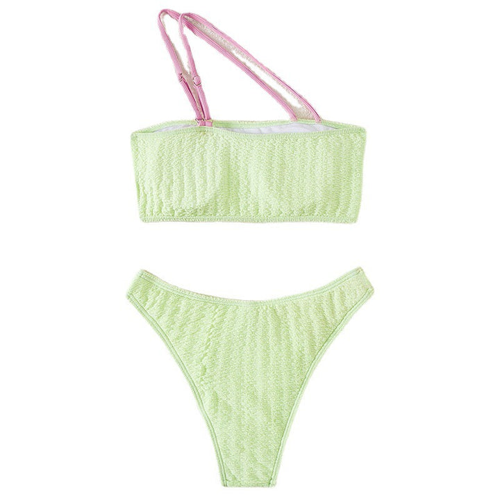 Damen Bikini-Set mit verspieltem Wickeldesign und elastischen Details Drune