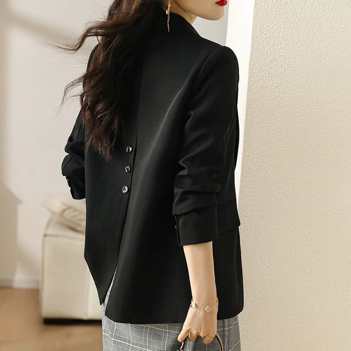 Damen modischer Blazer mit klassischem Schnitt und eleganten Details Drune