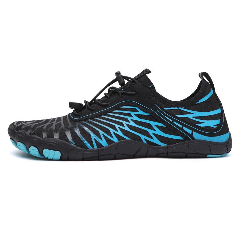 Unisex nan ultraleichter Barfuß-Wasserschuh mit rutschfester Laufsohle und Kordelzugverschluss Drune