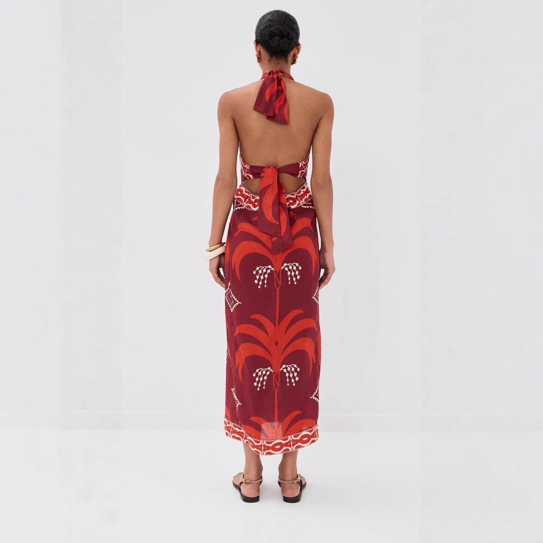 Damen Maxi-Kleid mit exklusivem Boho-Design Drune