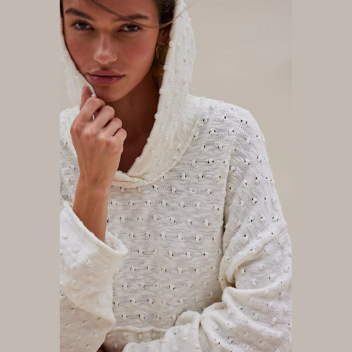 Damen Bequemer Oversized Pullover Drune