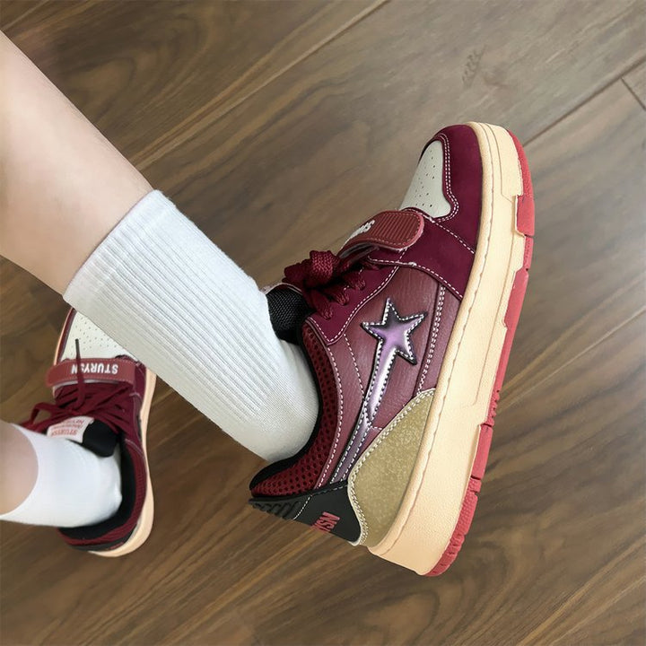 Damen Sportliche Sneakers mit strapazierfähigem Obermaterial und rutschfester Sohle Drune