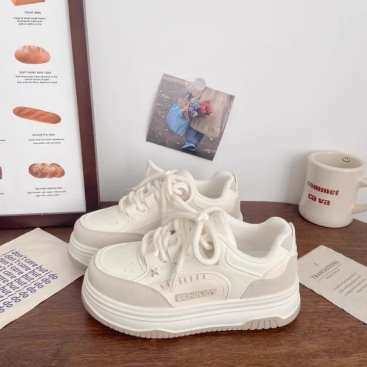 Damen Komfortable Sneakers mit voluminöser Sohle und weichem Innenfutter Drune