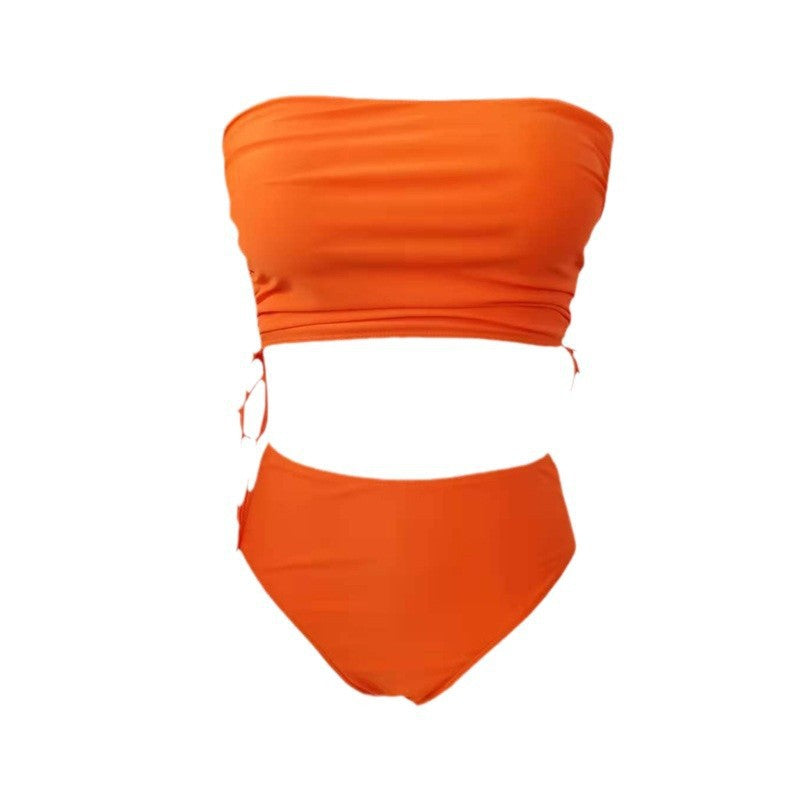 Damen Bandeau-Bikini mit raffinierten Banddetails Drune