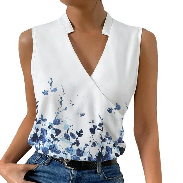 Damen schnittiges Sommeroberteil Drune