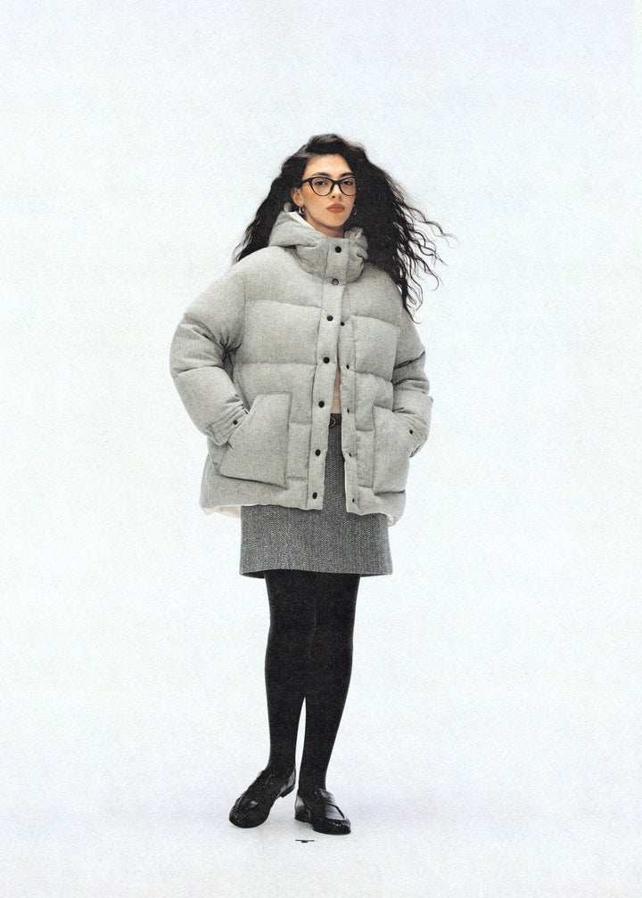 Drune | Hafen Oversized Pufferjacke