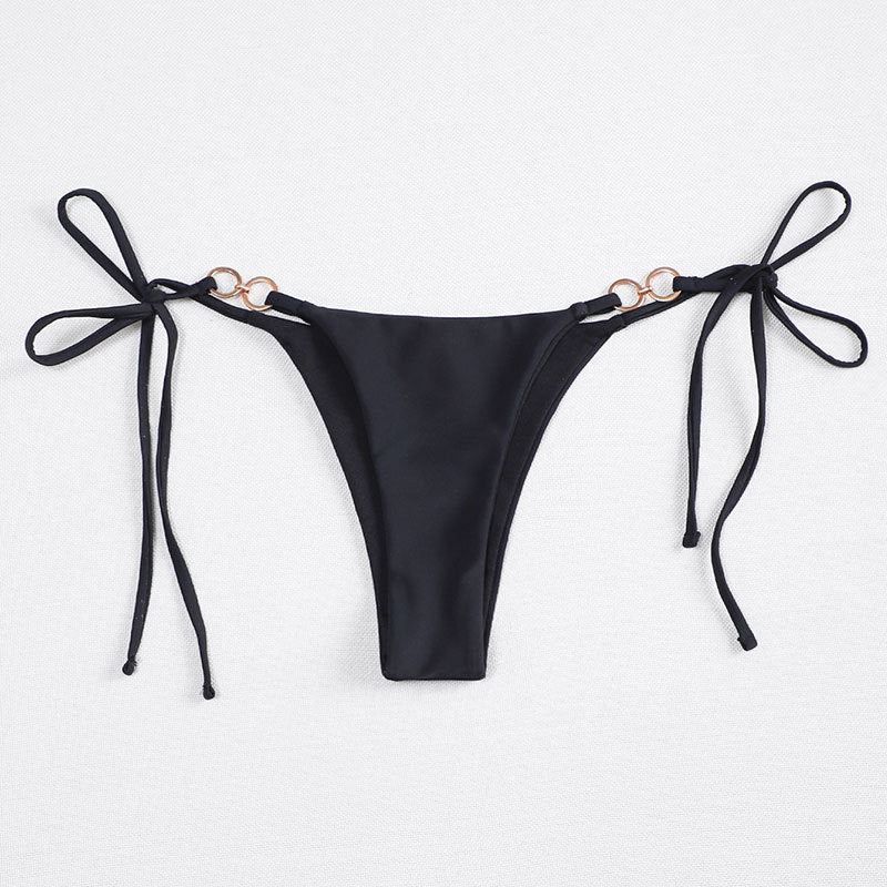 Damen Hochgeschnittene Bikinihosen Drune