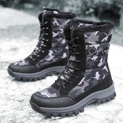 Damen Winterboots mit robustem Profil und isolierendem Futter Drune