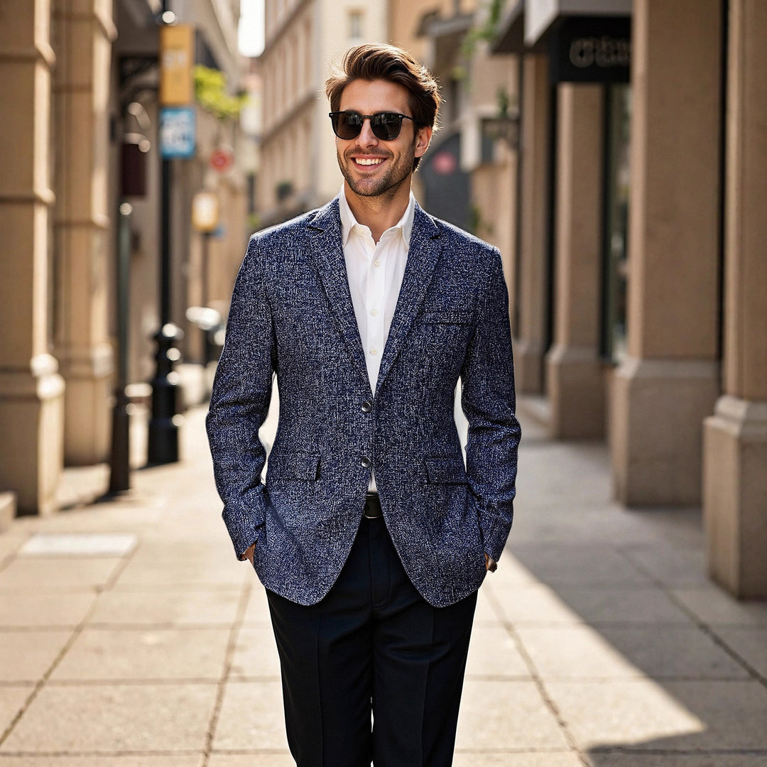 Herren eleganter Freizeitblazer Drune