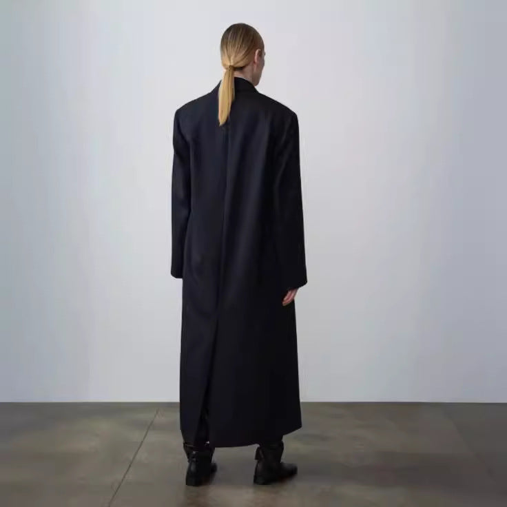 Damen eleganter Oversize-Mantel Drune
