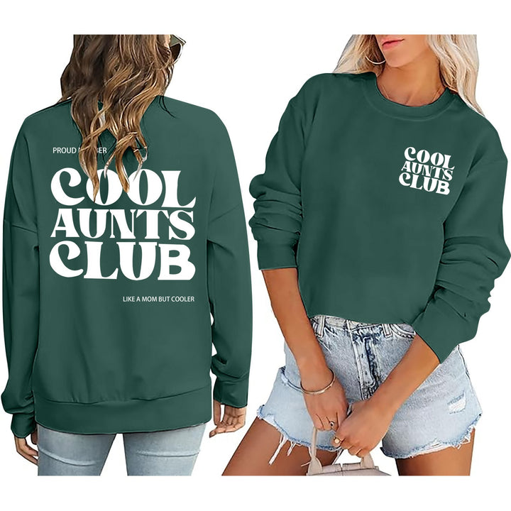 Damen Sweatshirt mit coolem Club-Motiv Drune