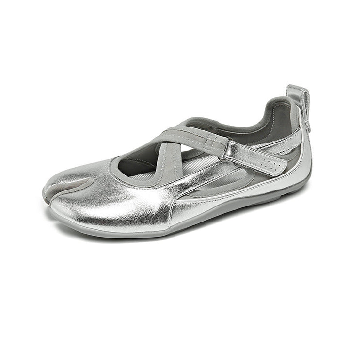 Damen Sportliche Ballerinas mit flexiblem Riemchen und atmungsaktivem Obermaterial Drune