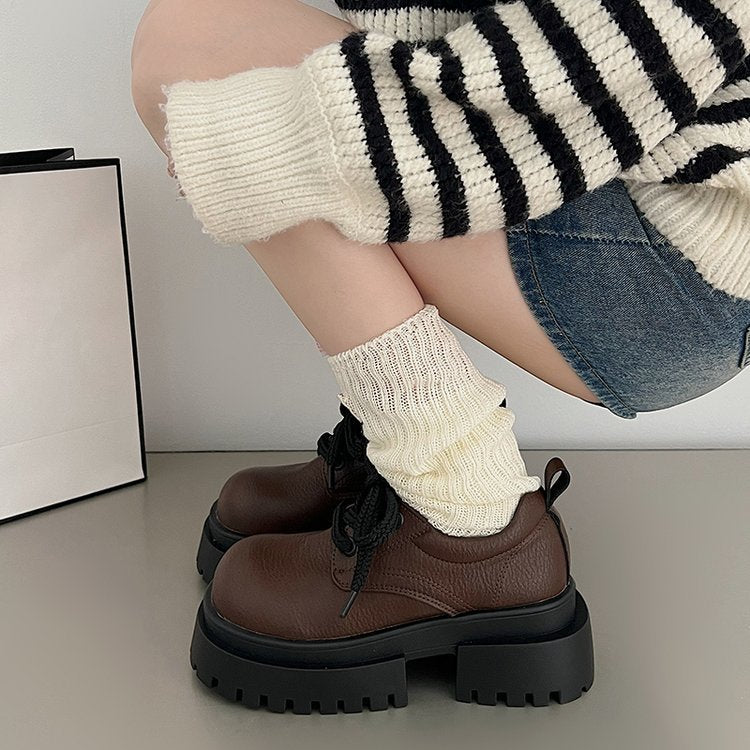 Damen Chunky Schnürschuhe mit dickem Profil und modernem Design Drune